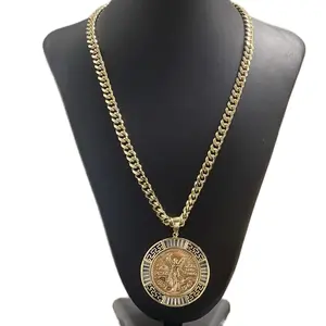 Cuban link chain with Centenario