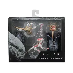 NECA Alien Xenomorph Neomorph Creature Pack Action Figure Extendable Inner Mouth Covenant Moive Collectible Alien Series 7" Toys