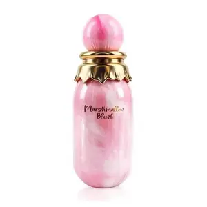 Marshmallow Blush Eau de Parfum 100ml -curations good scent，Marshmallow -Strawberry, women's perfume,vanilla perfume, long lasting perfume, Cotton Candy -Vanilla Scent-Floral Sweet Long Lasting Spray for Women-Luxurious Everyday WearFragranc