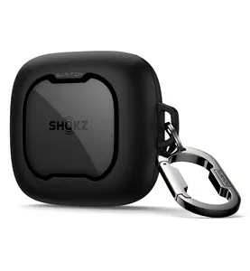SURITCH for SHOKZ OpenFit Air Case Cover[ONLY CASE, No Buds Included], Magnetic Locking Cases for SHOKZ OpenFit Air Open-Ear Headphones, Protective Bumper Cover with Carabiner & Keyring for OpenFit Air Earbuds (2024)