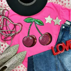 Cherries Sequin Patch