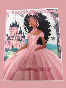 Beautiful Princess Coloring Book - Colorful Pages for Creative Expression