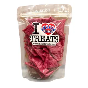 Freeze Dried Fruit Roll Up Strawberry Chips 3 oz