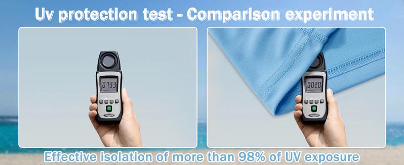 MAGCOMSEN Men's UPF 50+ Long Sleeves Shirts Quick Dry Lightweight Summer Sportswear Tops for Swimming Workout Rashguard Sporty Crew Neck Outdoorfun FallFreshness