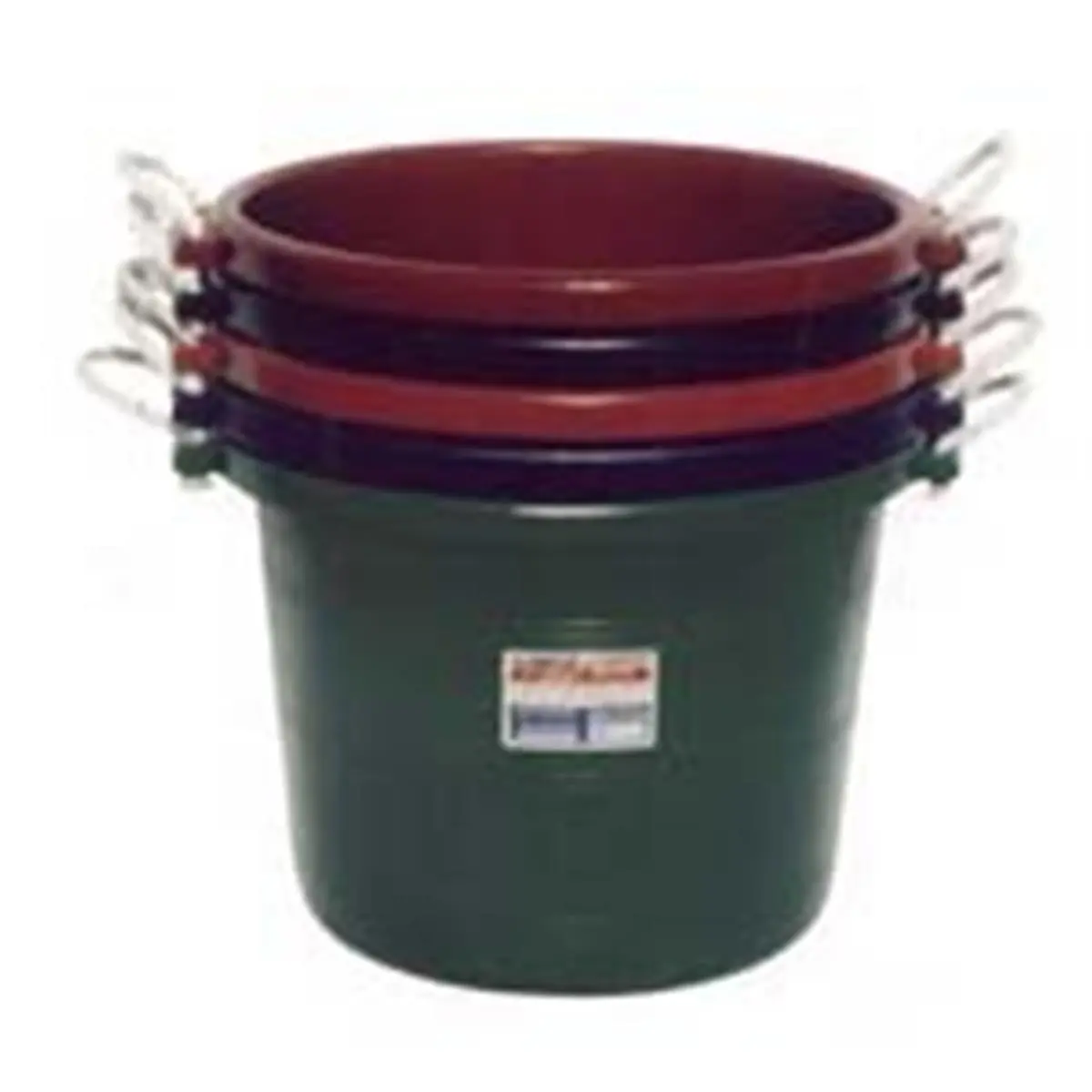 212 MAIN 70 qt. Muck Bucket - Burgundy, Home Supplies, Chemical Safe, Large Size, Reinforced Base, UV Resistant Household Storage Bucket, Gallon Bucket