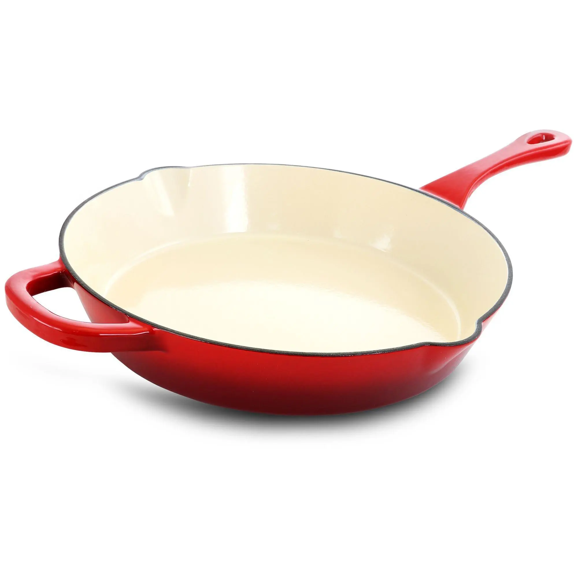 Crock-Pot Artisan 12 Inch Enameled Cast Iron Sk illet Crock-Pot Artisan 12 Inch Enameled Cast Iron Sk illet