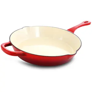 Crock-Pot Artisan 12 Inch Enameled Cast Iron Sk illet