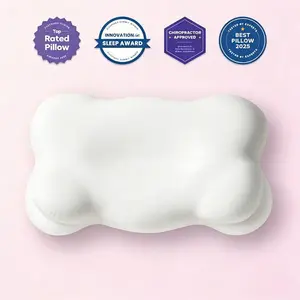 Mellow Sleep | CloudAlign Pillow - Ergonomic Cervical Pillow +Dual-Height Memory Foam with for Side Back & Stomach Sleepers Best Pillow 2025 Awarded