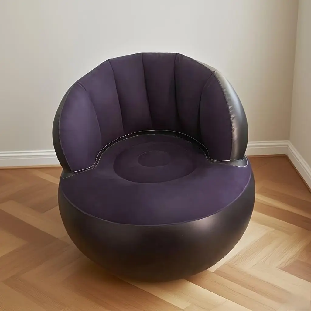 Cozy Lazy Bean Bag Sofa, Lovely Stylish Seat for Girls Bedroom Use