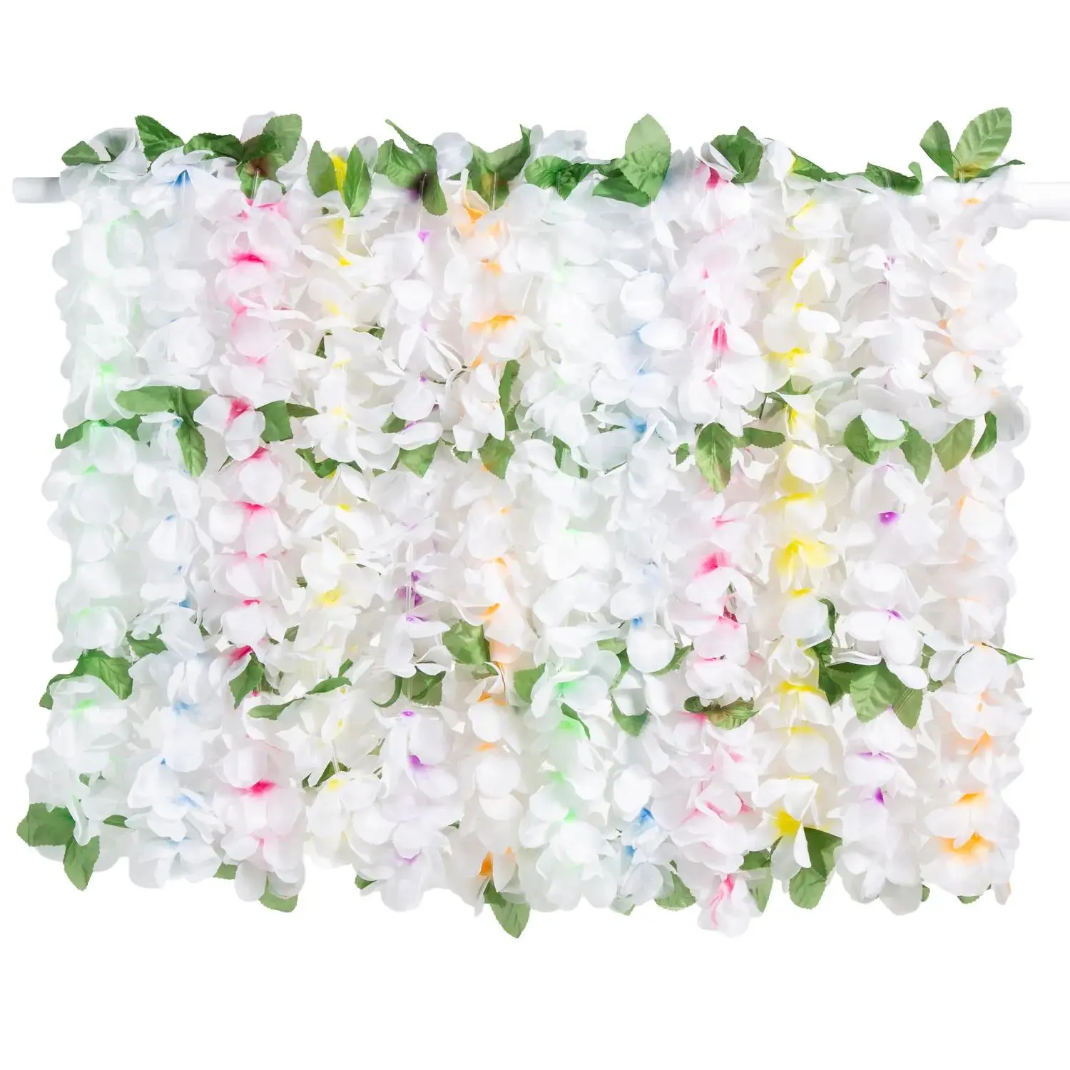 Premium Petal Polyester Leis - 12 Pc.