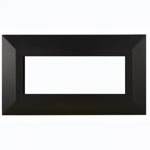Empire  30 in. Mitered Front Fireplaces, Black