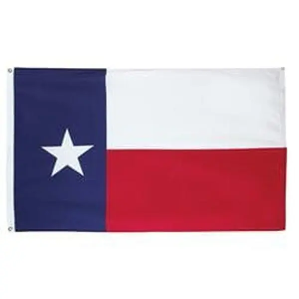 Valley Forge 8209942 Texas Flag, 36 x 60 in. - Multi Color