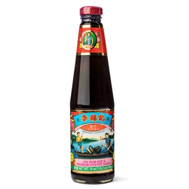 Lee Kum Kee Premium Oyster Sauce - Caramel-Rich Flavor, Wheat-Free, 3-Year Shelf Life, Refrigerated Cooking Sauce for All Ages, Cupboard-Storable Staples & Essentials
