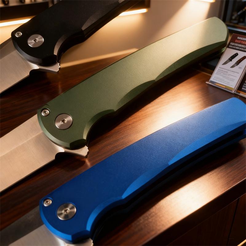 EDC Folding Pocket Knife - Compact Lightweight, Sharp Blade with Liner Lock, Perfect for Everyday Carry, Camping & Utility Use