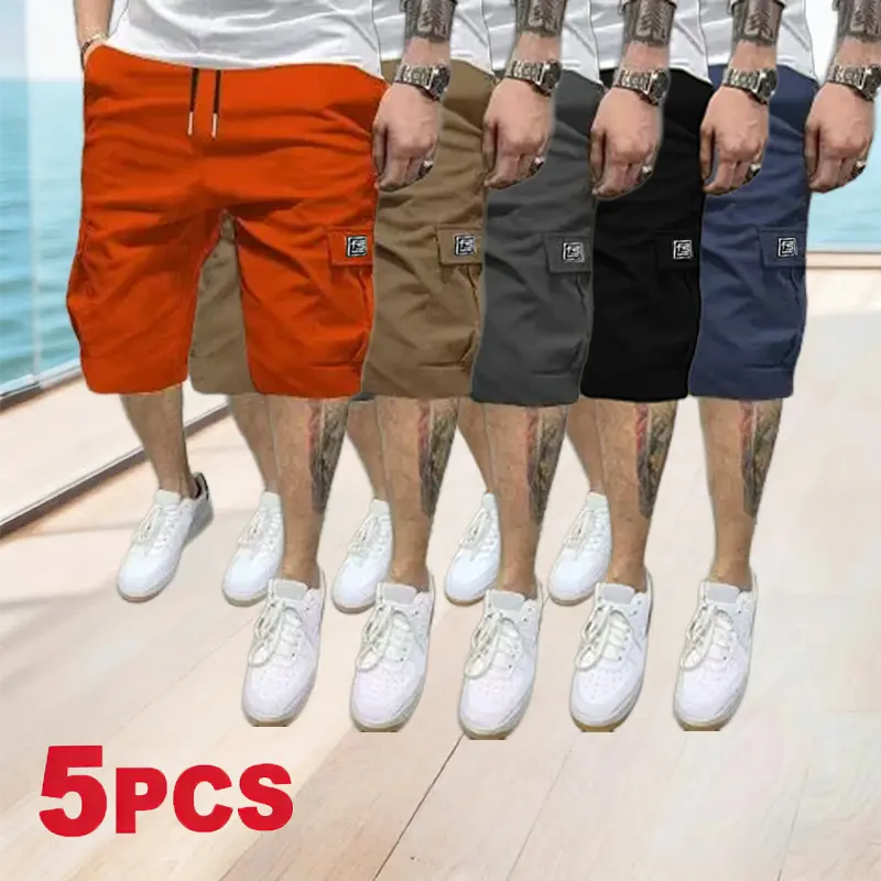 Orange + Brown + Gray + Black + Blue