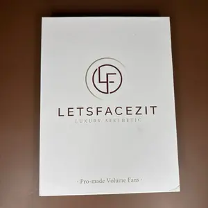 Letsfacezit 900 Narrow Premade Lashes Volume Fans by Luxury Aesthetic Brand Eyelashes Eyelashes Extensions Eyelashes Thin Base  Eyelash Extensions Foil Back