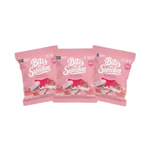 Bites By Sweden, Swedish Candy Foamy & Jelly Mix 2.4oz - 3pk.