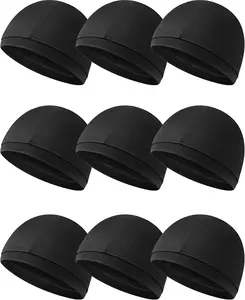 9 Pack Cooling Skull Cap – Camo Sweat Wicking Liner, Lightweight Cycling Running Hat, Breathable Skullie Beanie for Men Women – Under Helmet, Summer Sports tiktokshopspringglowup,summervibes summervibes