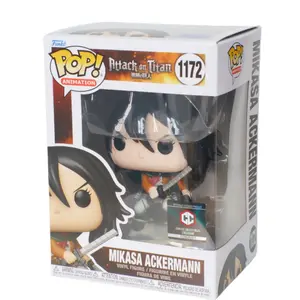 Funko Pop! Animation: Attack On Titan- Mikasa Ackermann #1172 , Chalice Collectibles Ex, with Clear Pop Protector