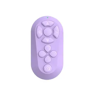 Bluetooth Remote for TikTok Scrolling, Page Turning, Volume Control & Camera Shutter | Hands-Free Phone Controller for iPhone & Android, 2026 Upgraded