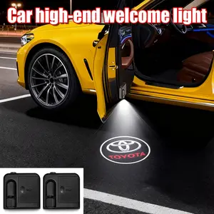 High-Definition Car Logo Projection Light, Door Welcome Lamp, LED Car Accessories for Toyota and More, Car Door Lights, Automotive Lighting