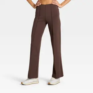 Women's High-Rise Flare Pants - All In Motion Brown M