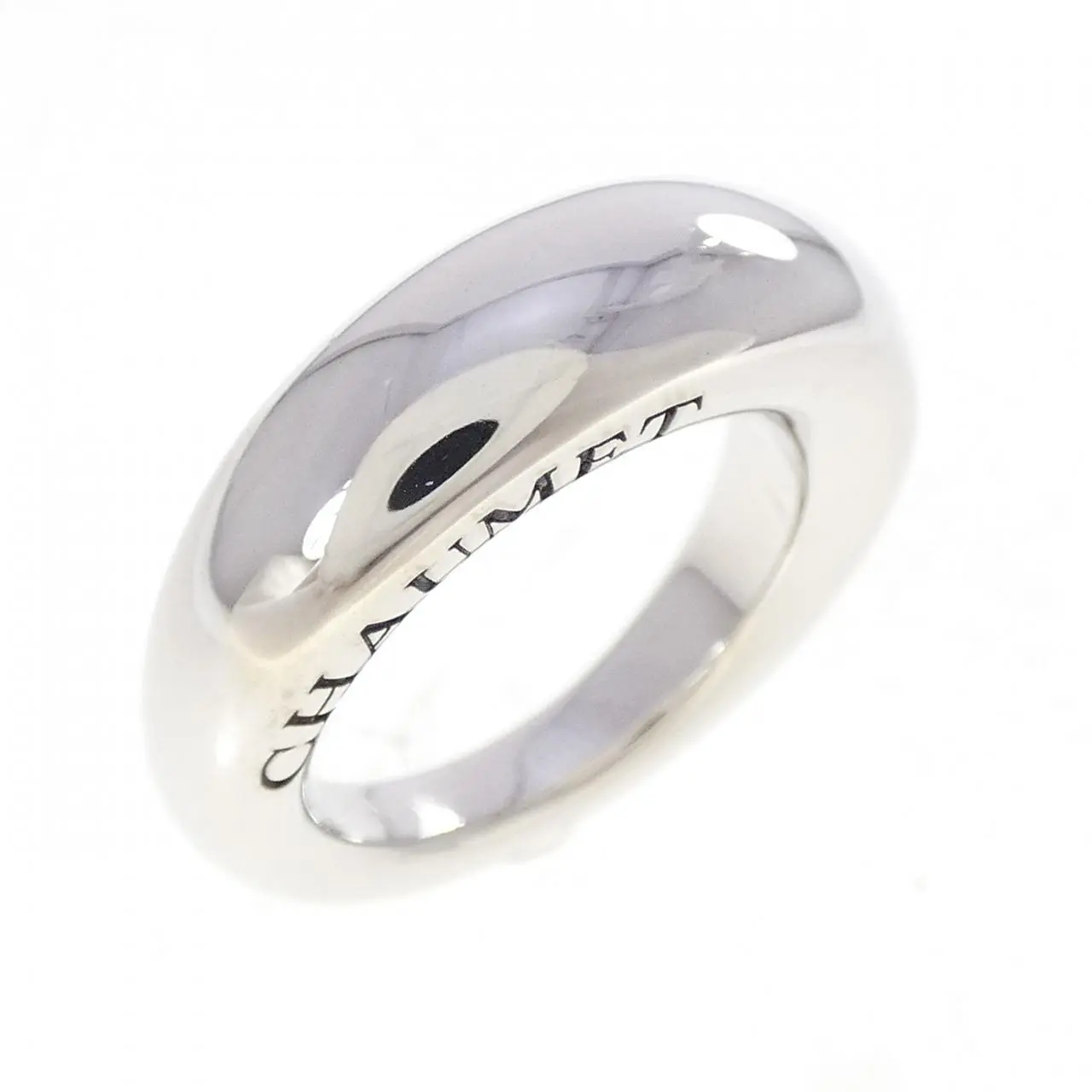 Chaumet Liens Evidence 750 White Gold Ring Size 10