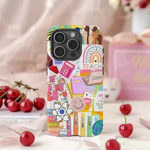 In My Teacher Era Phone Case, Back To School Vibes Tough Phone Case, Teacher School Aesthetic Phone Case, iPhone 16 15 14 13 12 11