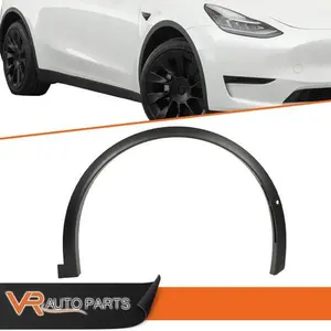 Front Right Side Fender Wheel Cover Flare Molding Fit For 2016-21 Tesla Model X
