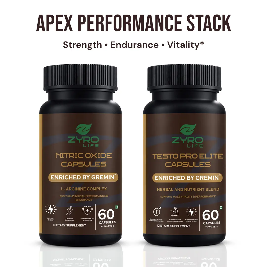 Zyro Life Apex Performance Stack, Premium Health & Nutrition Wellness Supplement, Vitamin Support Formula