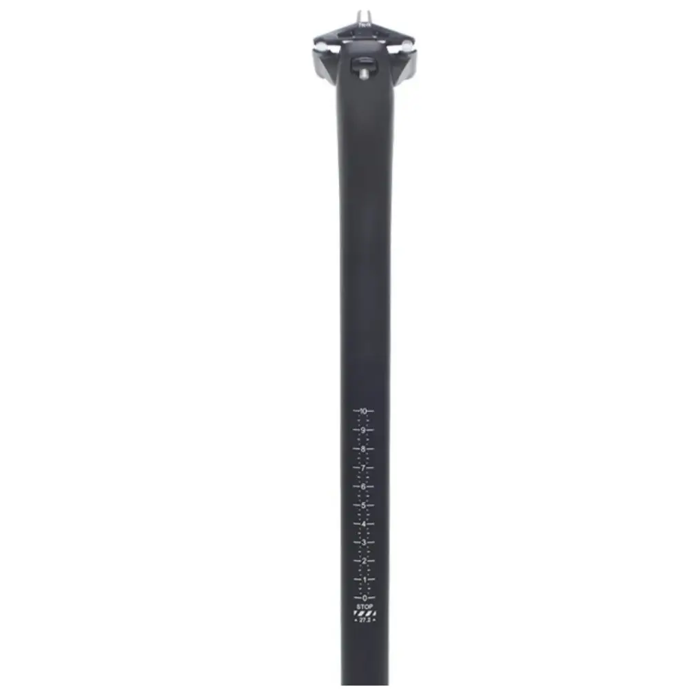 Nologo full carbon fiber mountain/road bike seatpost. Matte black, diameter 27.2/31.6mm Bicycle Parts