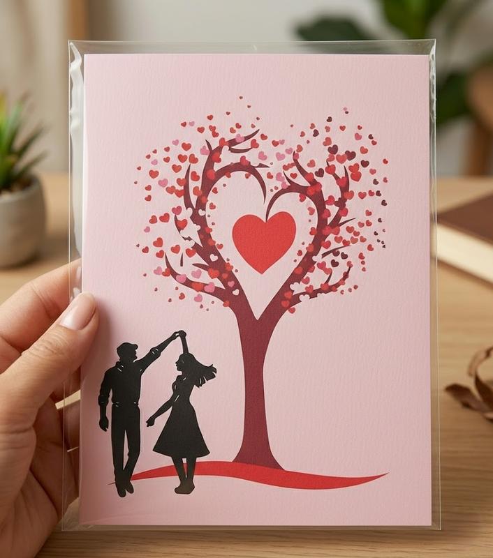 Romantic 3D Pop Up Card Heart Tree Design. Creative Valentine's Day Gift for Her Him. Laser Cut Greeting Cards with Envelope. Anniversary Wedding Birthday Souvenir. Handmade Paper Craft Love Confession. Best Surprise Present for Wife Husband.