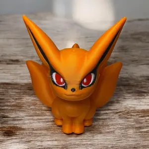 Kurama 3D printed figurine anime mini