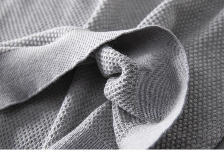 Men's V Knit Lapel Short Sleeve Top