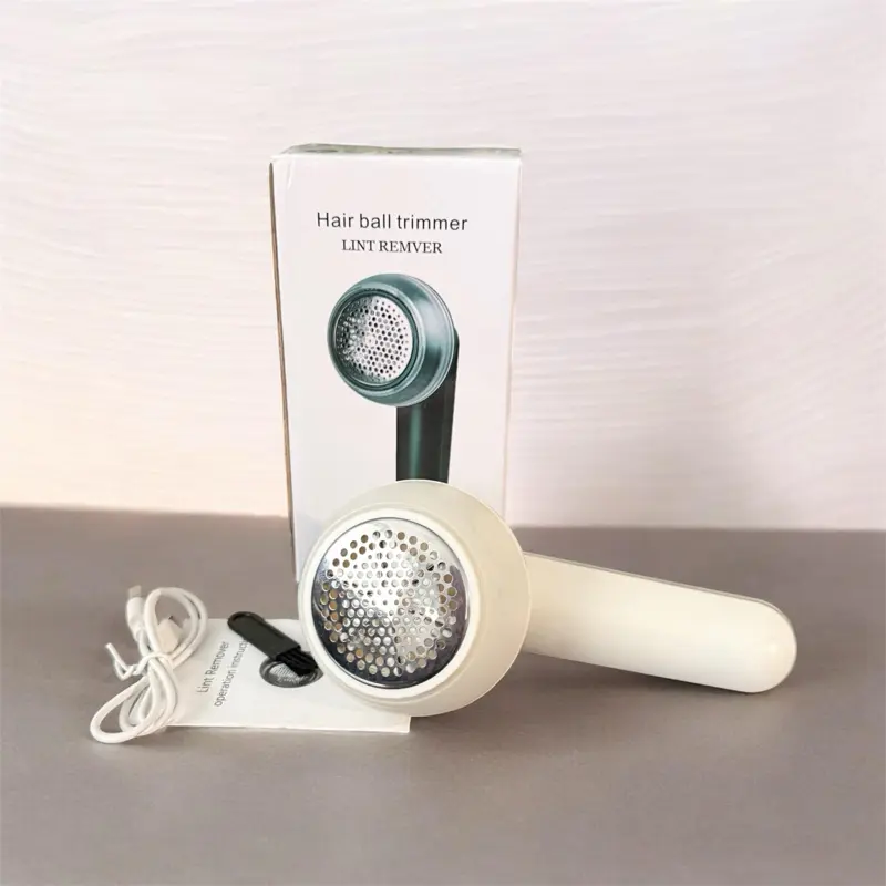 Electric Lint Remover USB Rechargeable Fabric Shaver Sweater Defuzzer Clothes Fuzz Ball Trimmer Sweater Pill Shaver MQ-719