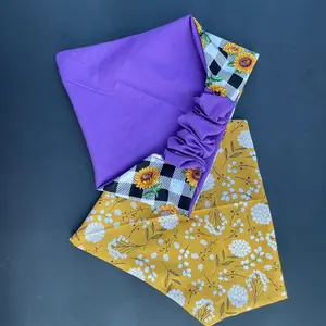 Reversible Dog Scrunchie Bandana
