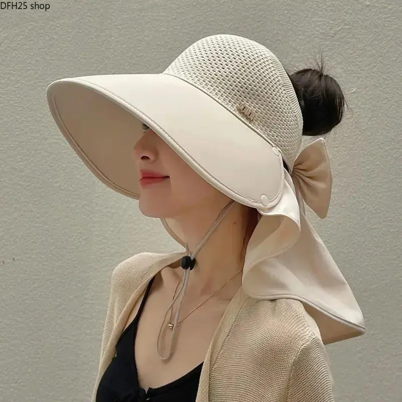 Wide Brim Anti UV Sun Hat SPF50+ for Women, Breathable Lightweight Sun Protection Cap for Hiking Cycling Beach Travel Outdoor Summer Wear