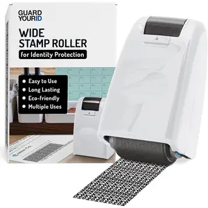 Guard Your ID Wide  Roller for Identity Protection, White