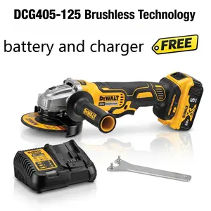 Dewalt DCG405-125 Angle Grinder 20V M14 Cordless 125mm Free Battery Charger