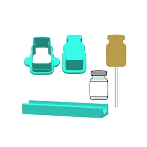 Botox Bottle Cake Pop Mold |Deluxe Cutter, Popper, and Tray Option