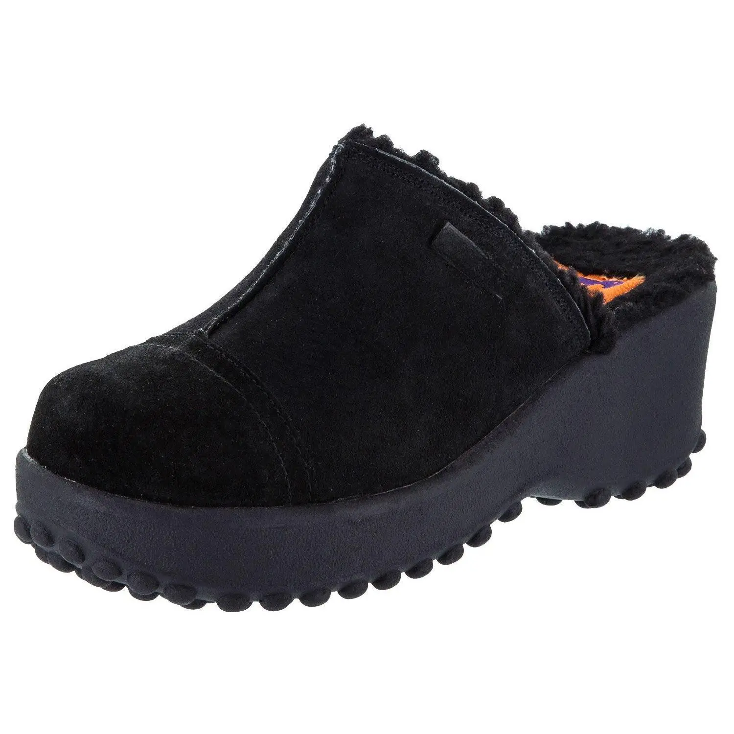 Women Platform Comfort Shearling Clog Mule