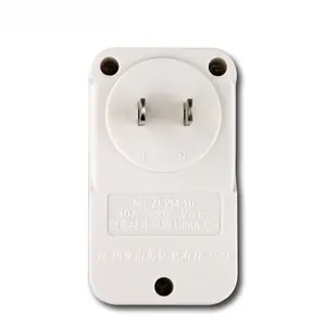 Two-Plug Leakage Protection Conversion Plug 10A Travel Portable Anti-Electric Shock Two-Prong Conversion Socket ZL2M Plug