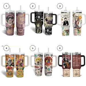 Stevie Nicks 40oz Handle Tumbler - Music Icon Tribute 40oz Handle Tumbler – Inspired Stainless Steel Travel Cup, Fan Gift