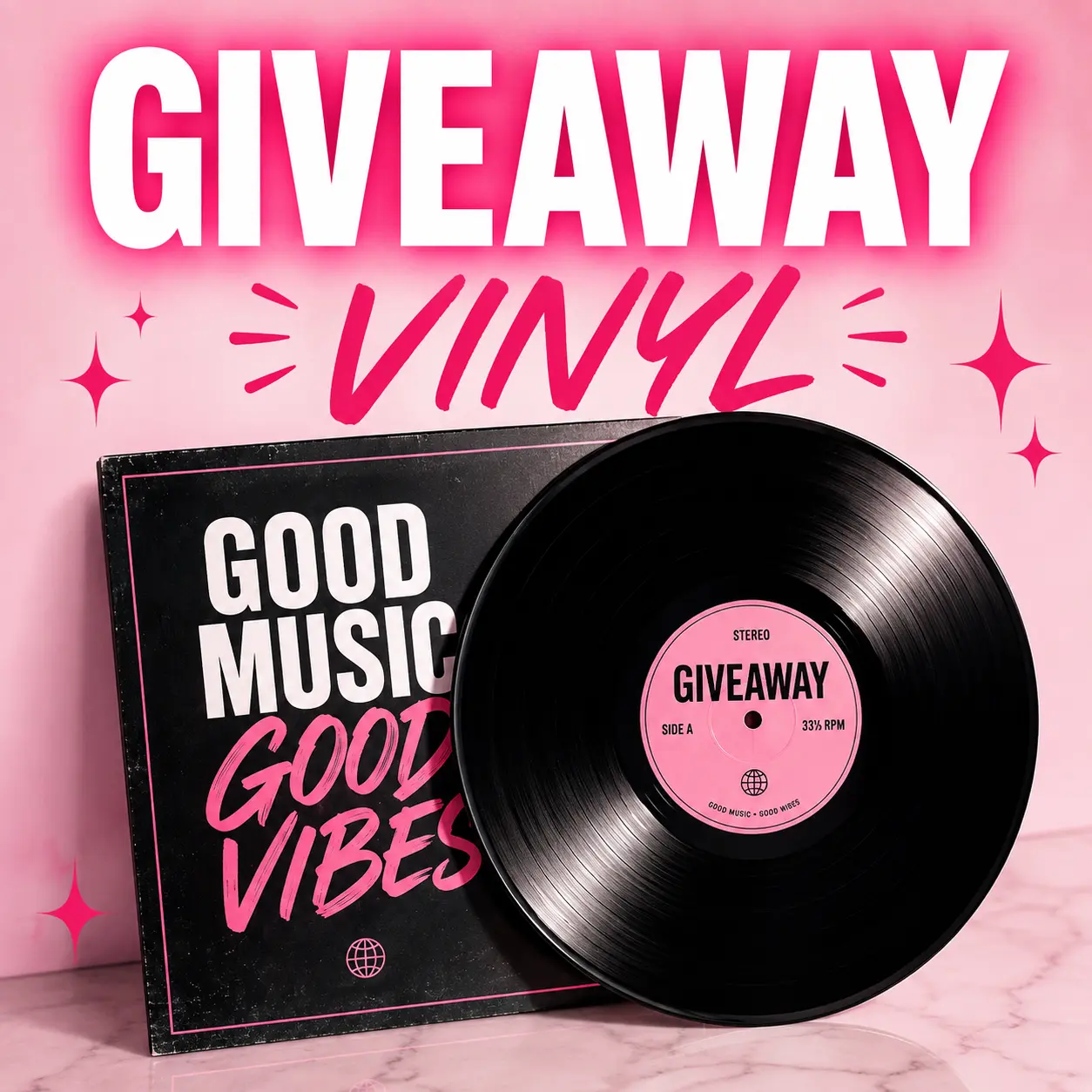 Live Auction Vinyl Giveaway