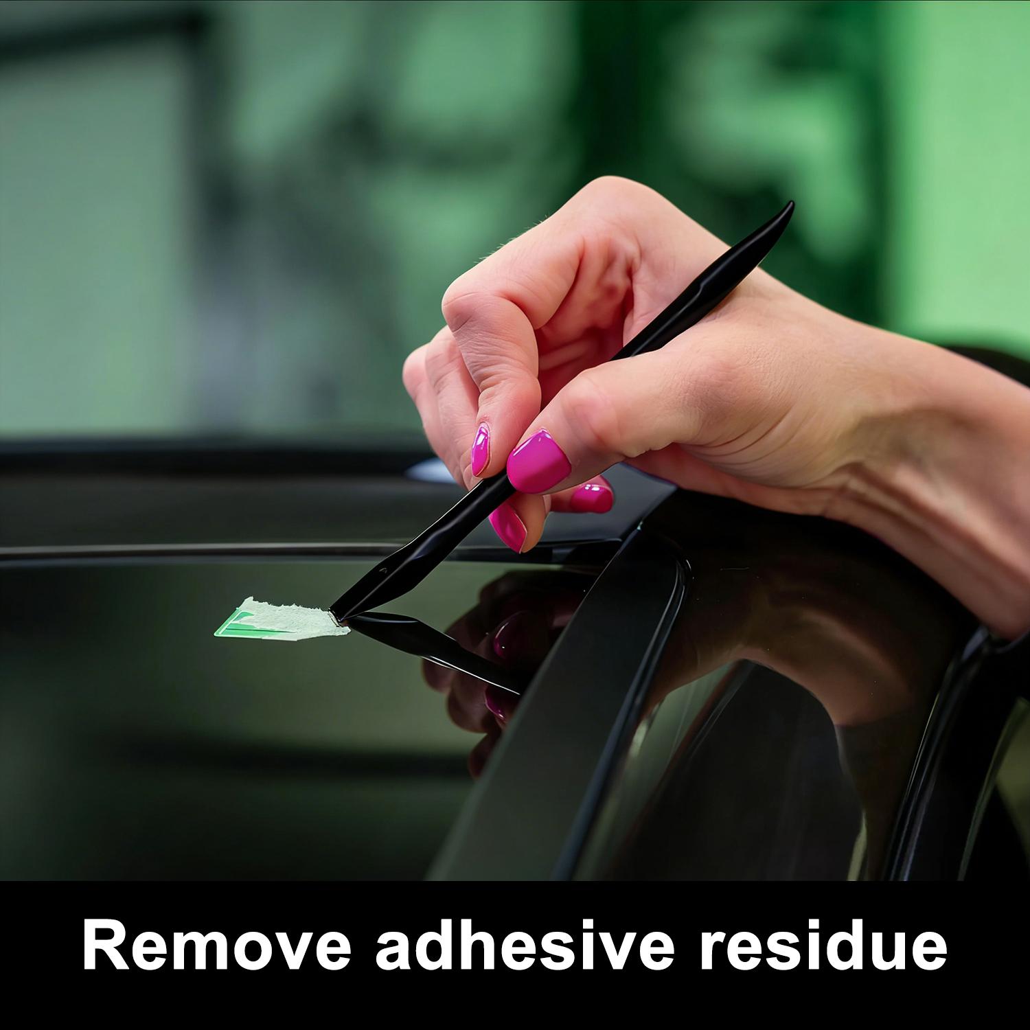 Car Detailing Pick Set for Car Detailing Kit,Safe Automotive Tool Set for Cleaning, Plastic Picks with 6 Cleaning Heads, Interior and Exterior Use,6 Pack