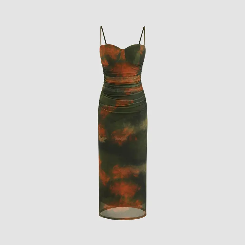 metallic bodycon dress A&A Amiri Gold Metallic Bodycon Bandage Mini Dress, Gold / S