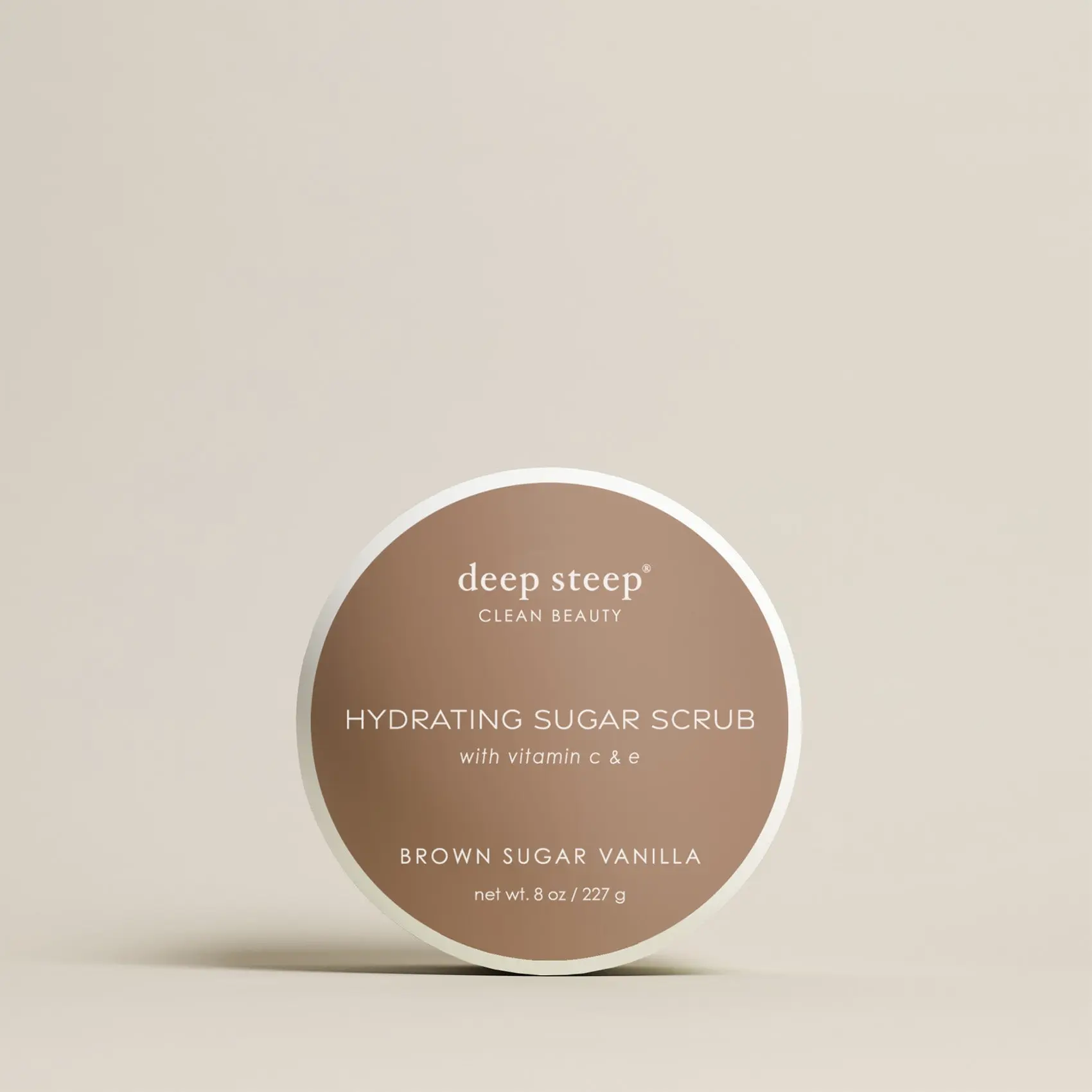 Brown Sugar Vanilla Sugar Scrub - Exfoliating & Hydrating Scrub with Shea Butter, Vitamin C, Vitamin E