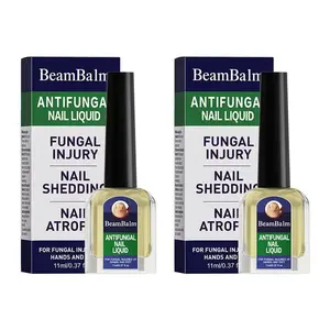 BeamBalm Toenail Fungus Extra Strength,Antifungal Solution for Toenail or Fingernail, Triple ActionFormula for Remove Fungal, Repair and Renewal DamagedNails.#SummerVibes