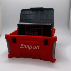 Snap-On -Inspired Business Card Holder/Stash Box for Office and Toolbox