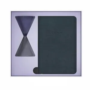 Notebook & 20 Minute Hourglass Set by Quiet Hours